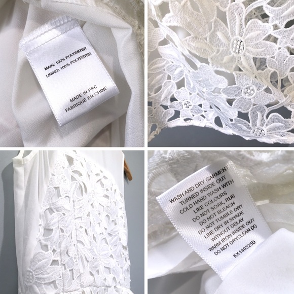 Keepsake The Label Fit & Flare ‘Reach for the Sun’ White Lace Dress - Picture 6 of 8